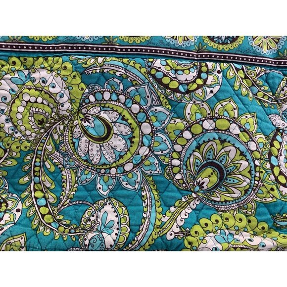 Vera Bradley Women's Turquoise Design Cloth Purse - Picture 3 of 6